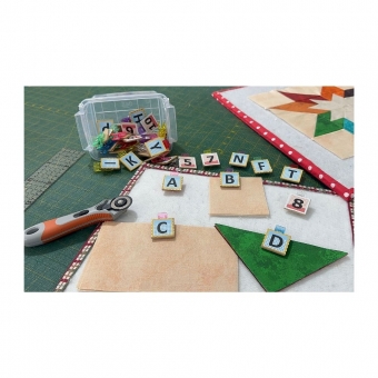 Clips de marcação especiais para patchwork da Roberta Luz