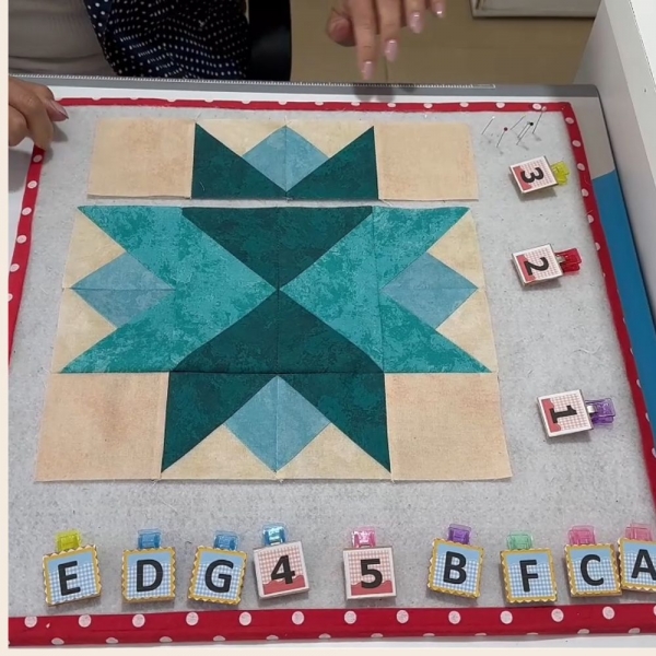 Clips Organizadores de marcação para patchwork da LuzCraft by Roberta Luz