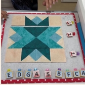 Base Organizadora para Patchwork LuzCraft by Roberta Luz de 45x45cm